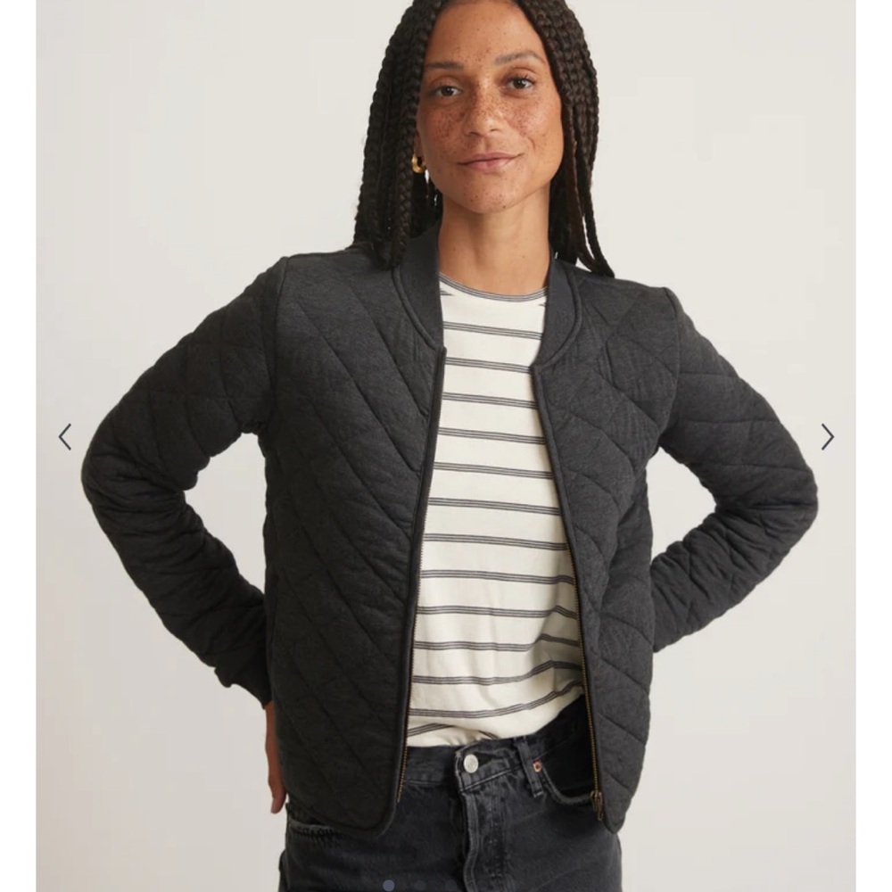 Marine Layer Corbet Quilted Bomber NWT